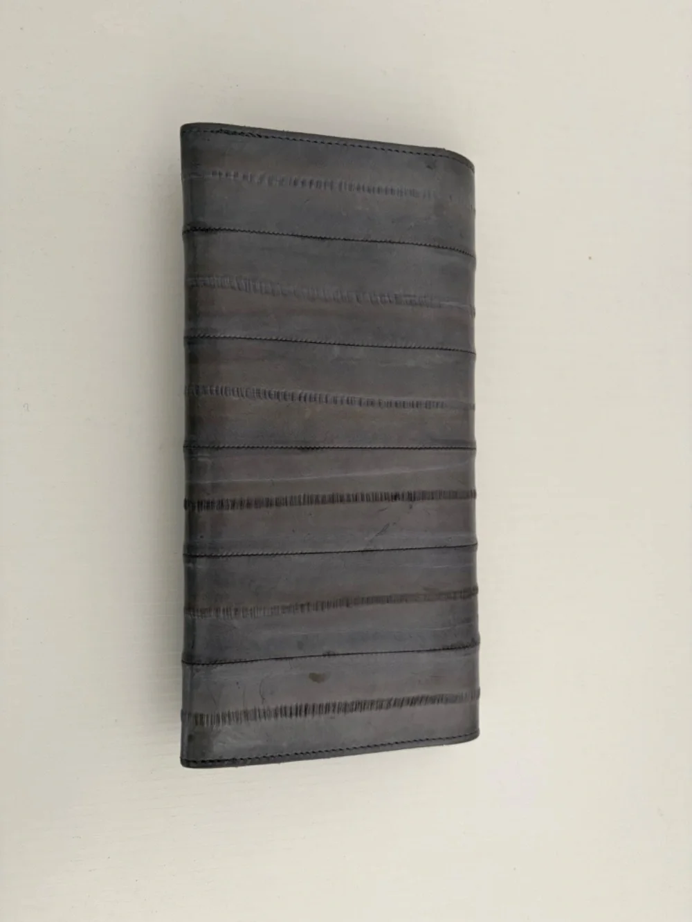 NEW Eel Skin Wallet & Checkbook Insert